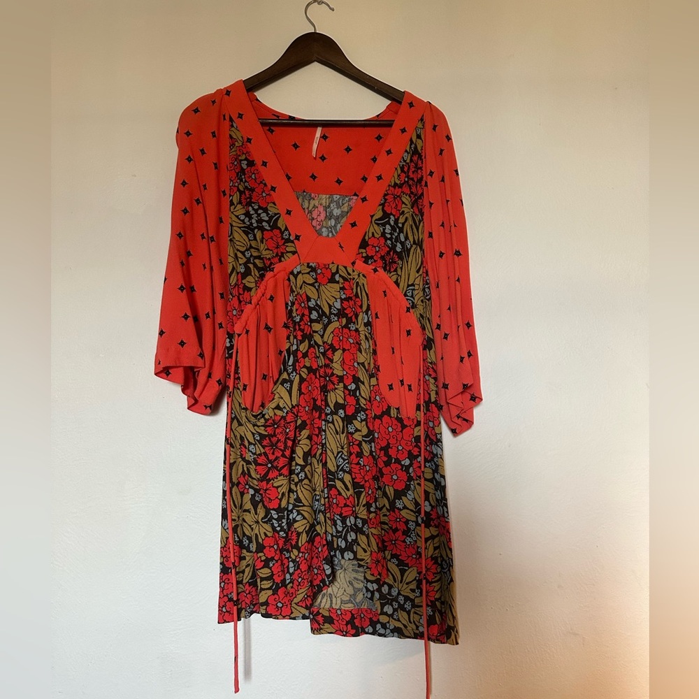Free People boho dress with pockets